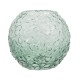 Ombre flower ball glass vase 18cm