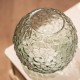 Ombre flower ball glass vase 18cm