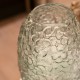 Ombre flower glass vase 34cm