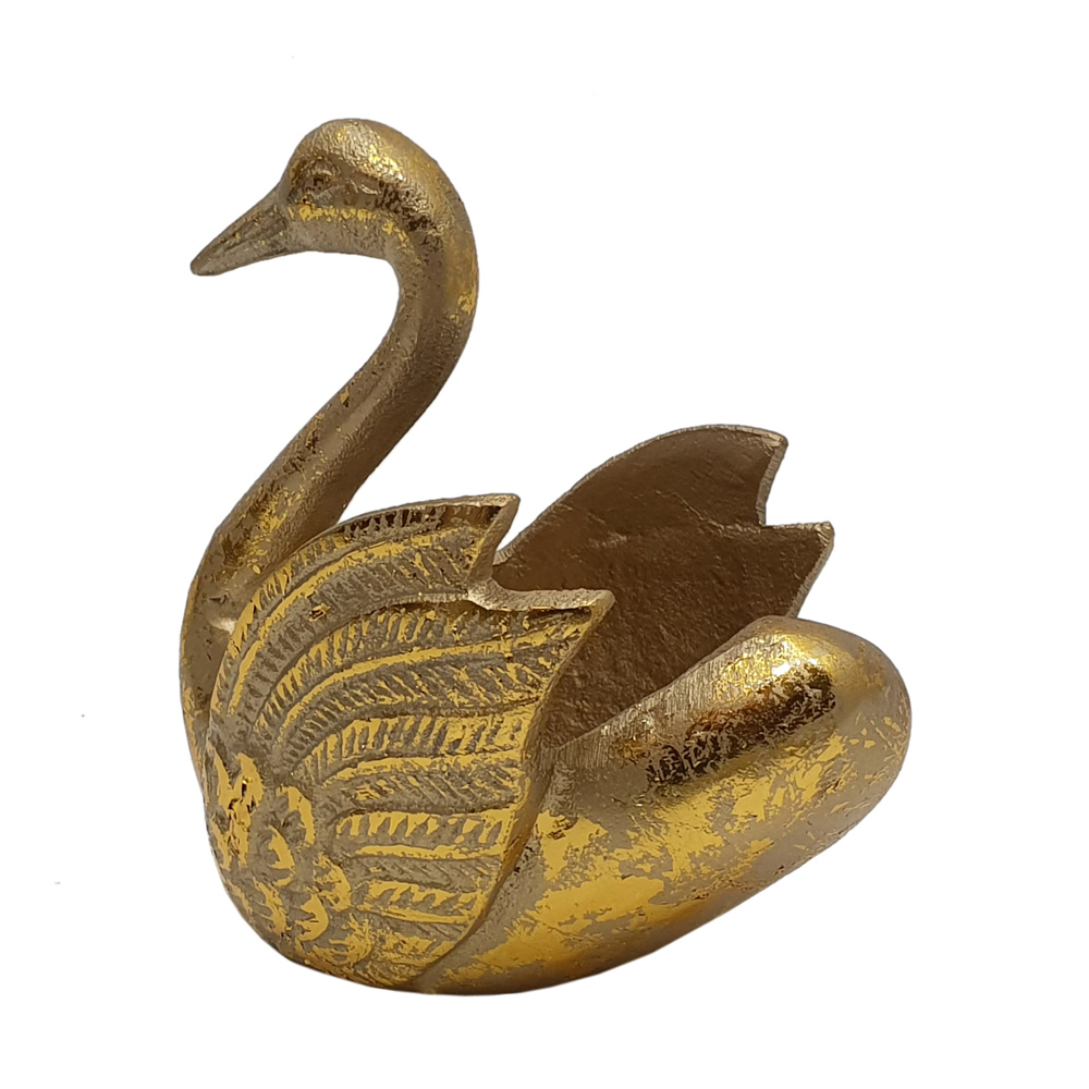 Swan figurine 15cm