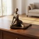 Yoga lady figurine