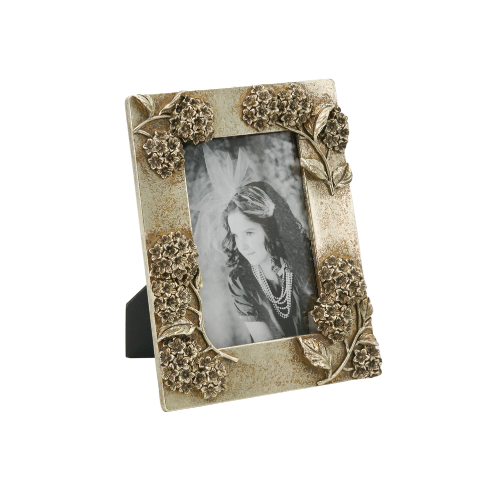 Floral photo frame 4x6