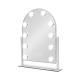 Hollywood arch vanity mirror white 42cm