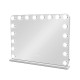 Hollywood bluetooth mirror white 62cm