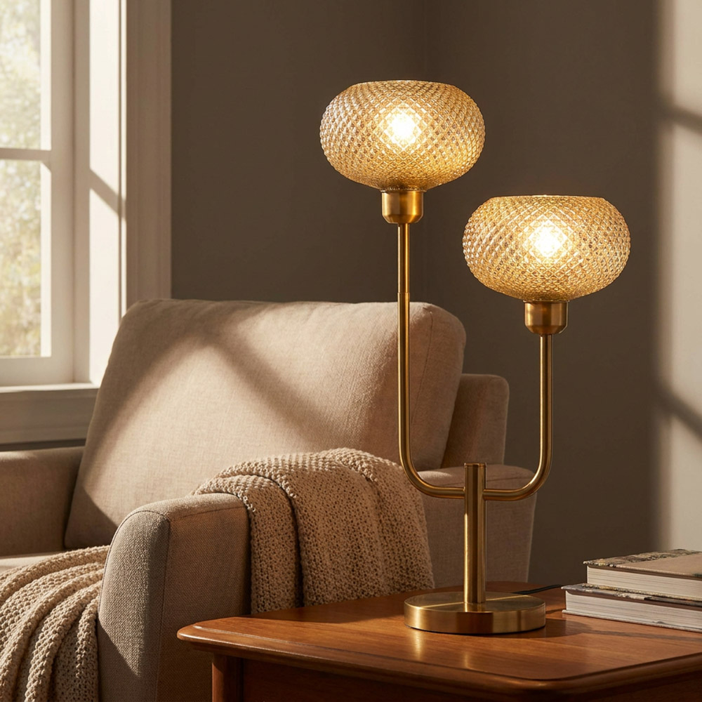 Zeynep metal table lamp