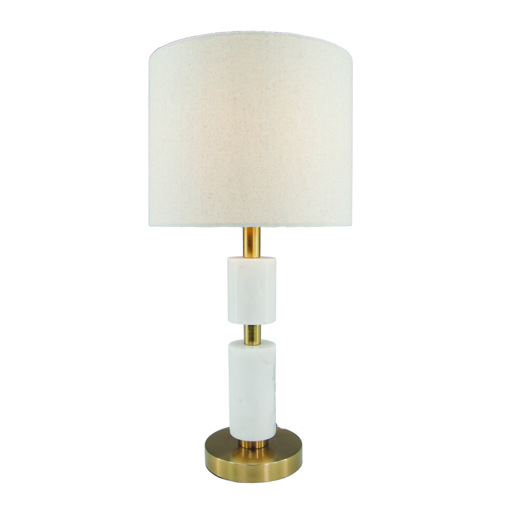 Calina marble table lamp white