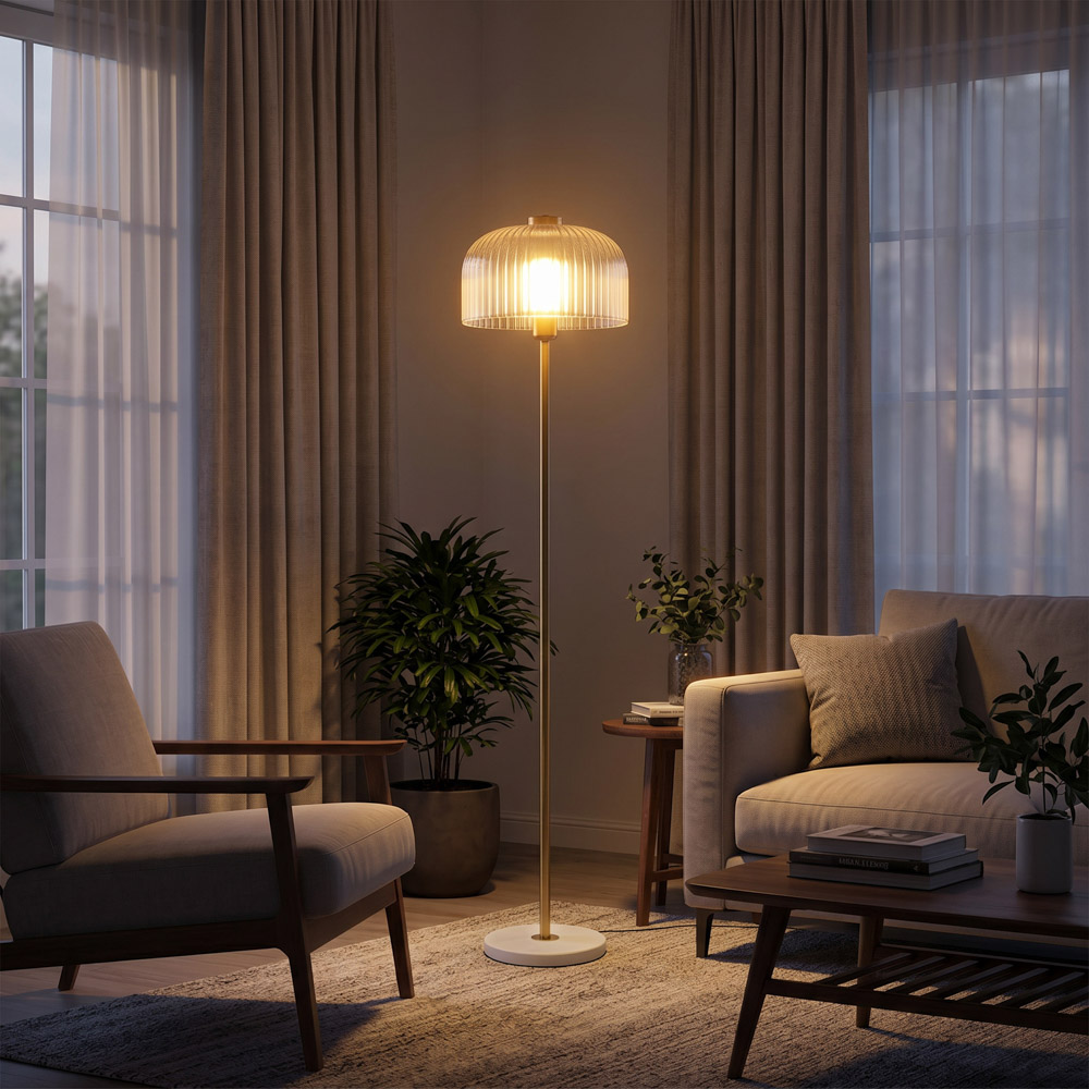 Isra metal floor lamp