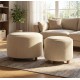 Ivy s/2 tray table stools sand