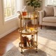 Amor 3 tier trolley gold
