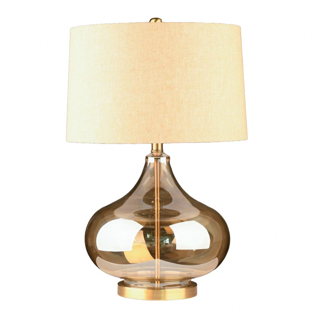 Ellie glass table lamp 68cm
