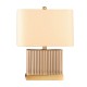Paige glass acrylic lamp rectangle 59cm