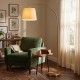Blaire overhanging floor lamp gold 185cm