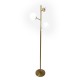 Londyn 3 globe floor lamp gold 165cm