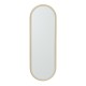 Venice pill mirror gold/natural 120cm