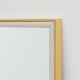 Venice rectangular mirror gold/natural 65x95cm