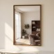 Venice rectangular mirror gold/dark 65x95cm