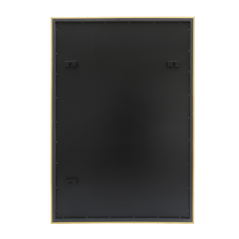 Venice rectangular mirror gold/dark 65x95cm