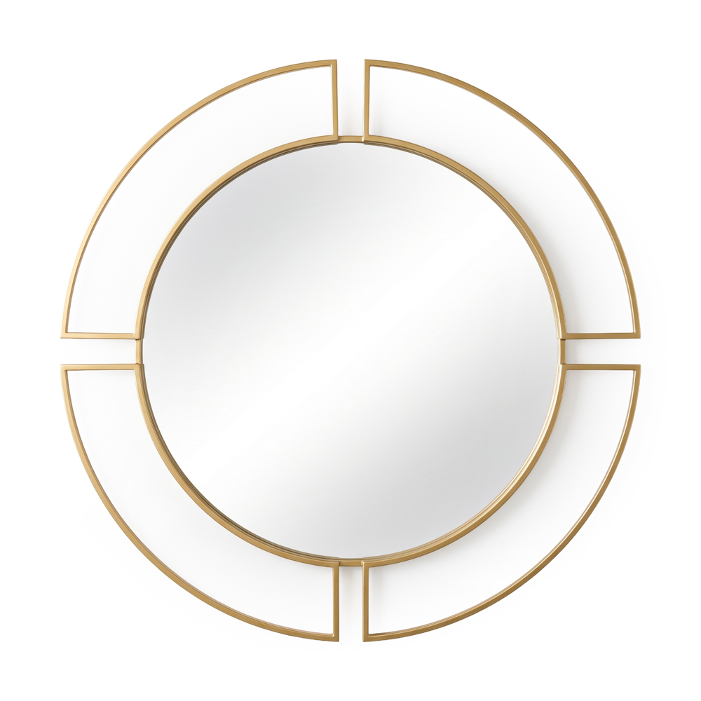 Marco round mirror gold 100cm