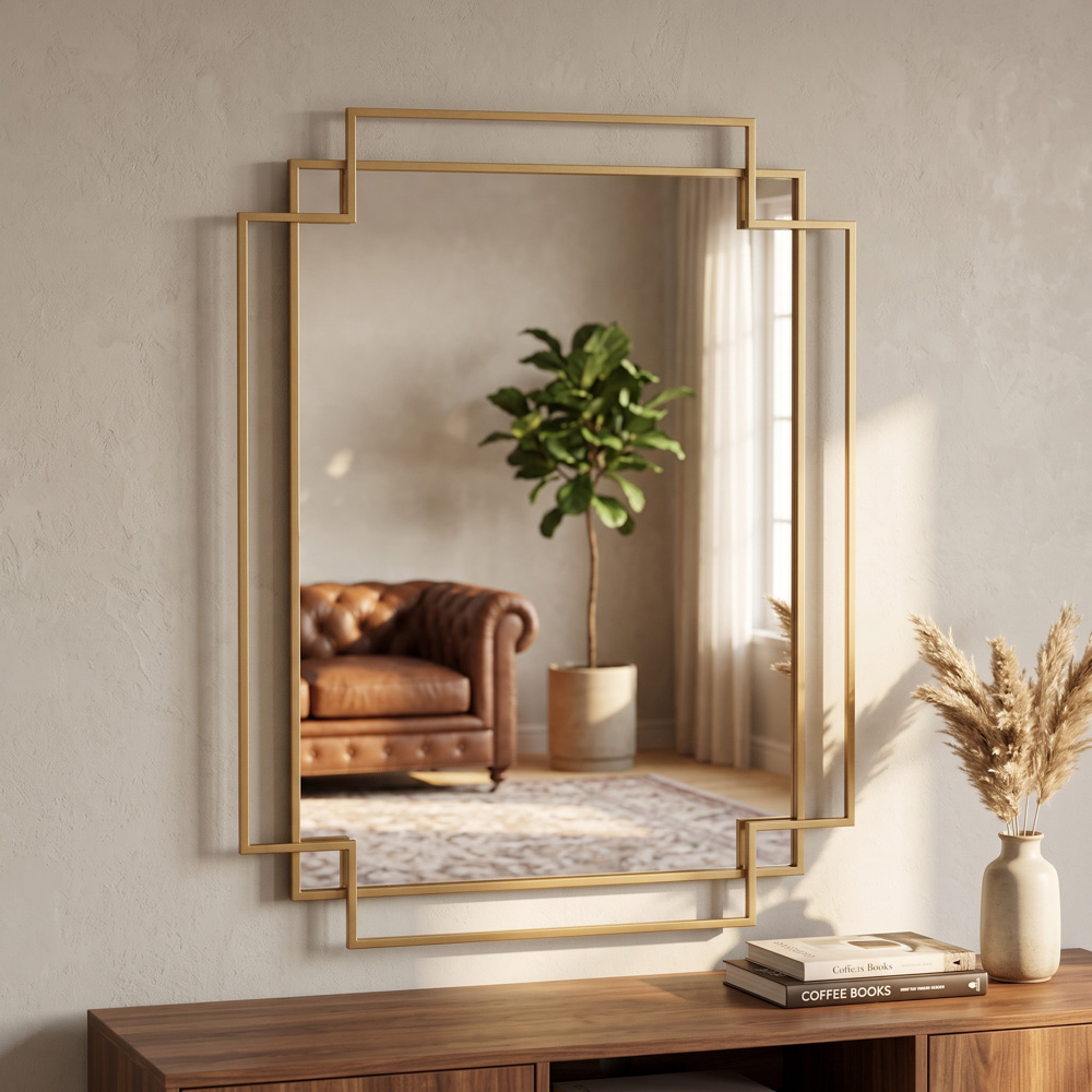Marco wall mirror gold 70 x 100cm