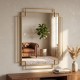 Marco wall mirror gold 70 x 100cm