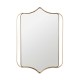 Lucia wall mirror gold 60 x 90cm