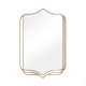 Lucia wall mirror gold 50 x 70cm
