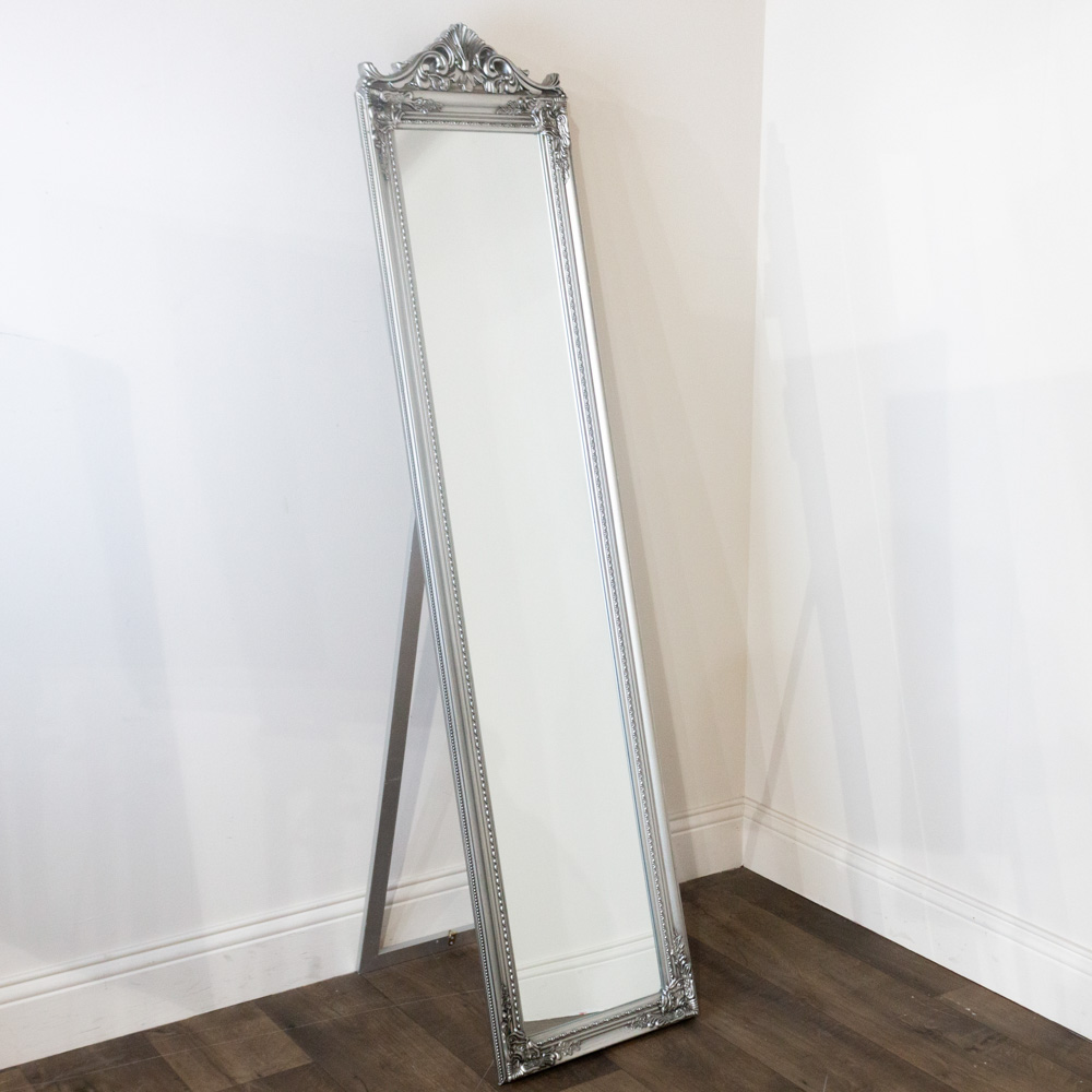 Chateau cheval mirror silver 