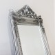 Chateau cheval mirror silver 