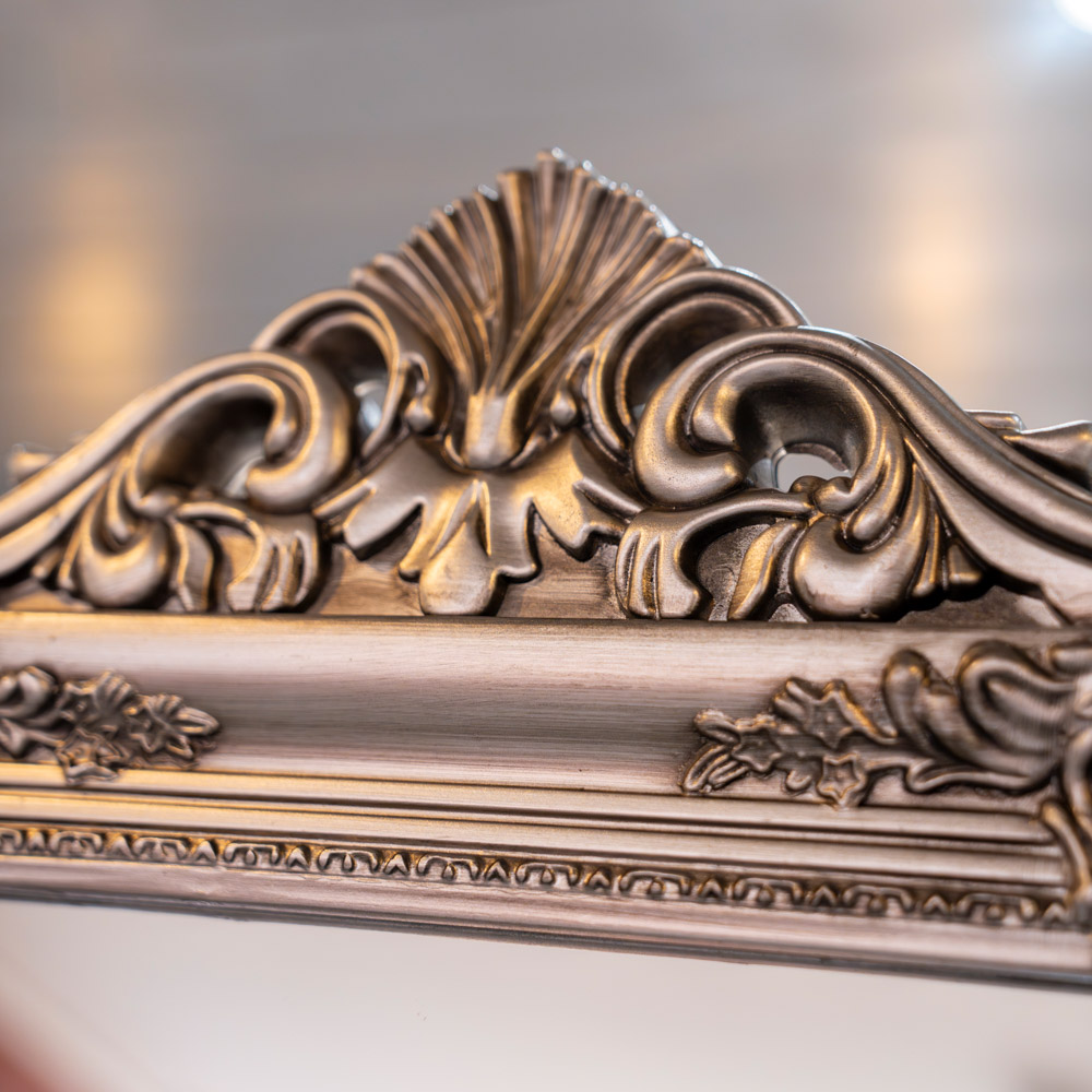 Chateau cheval mirror silver 
