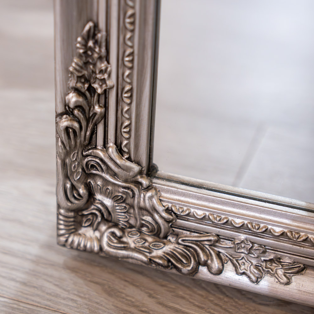 Chateau cheval mirror silver 