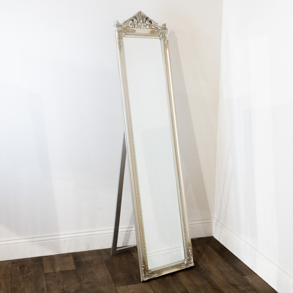 Chateau cheval mirror champagne 