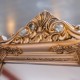 Chateau cheval mirror champagne 