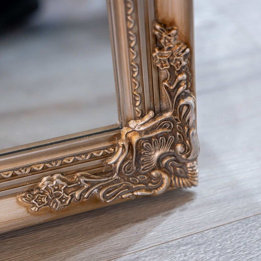 Chateau cheval mirror champagne 